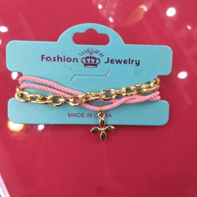 韩版夏日风精品项链手工编织绳索金属搭配颈链