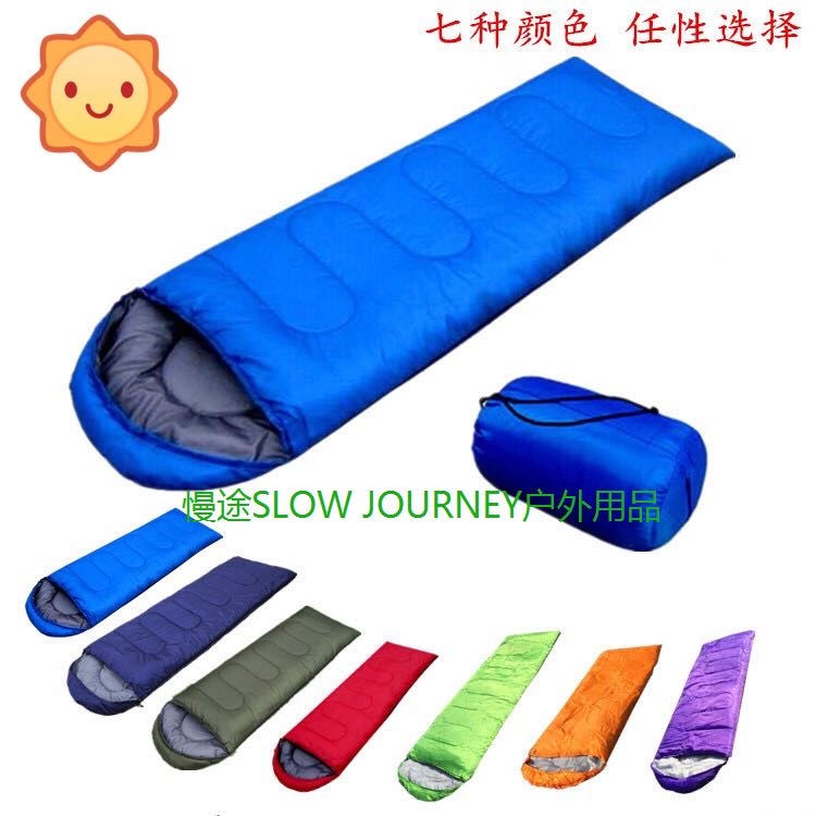 Outdoor products: Outdoor camping sleeping bags, nap camping sleeping bags, envelopes, cap sleeping bags wholesale