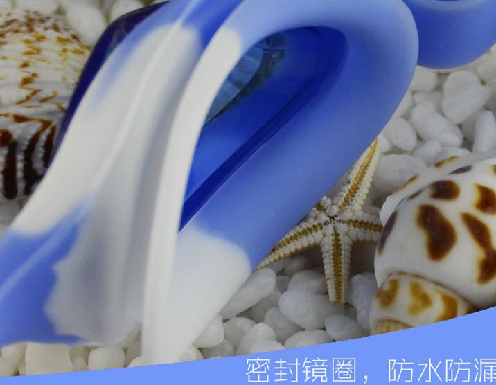 Children's Swimming Goggles Boys Professional Waterproof Anti-Fog Hd Swimming Glasses Girls Large Frame Transparent Diving Swimming Equipment Specification drawing