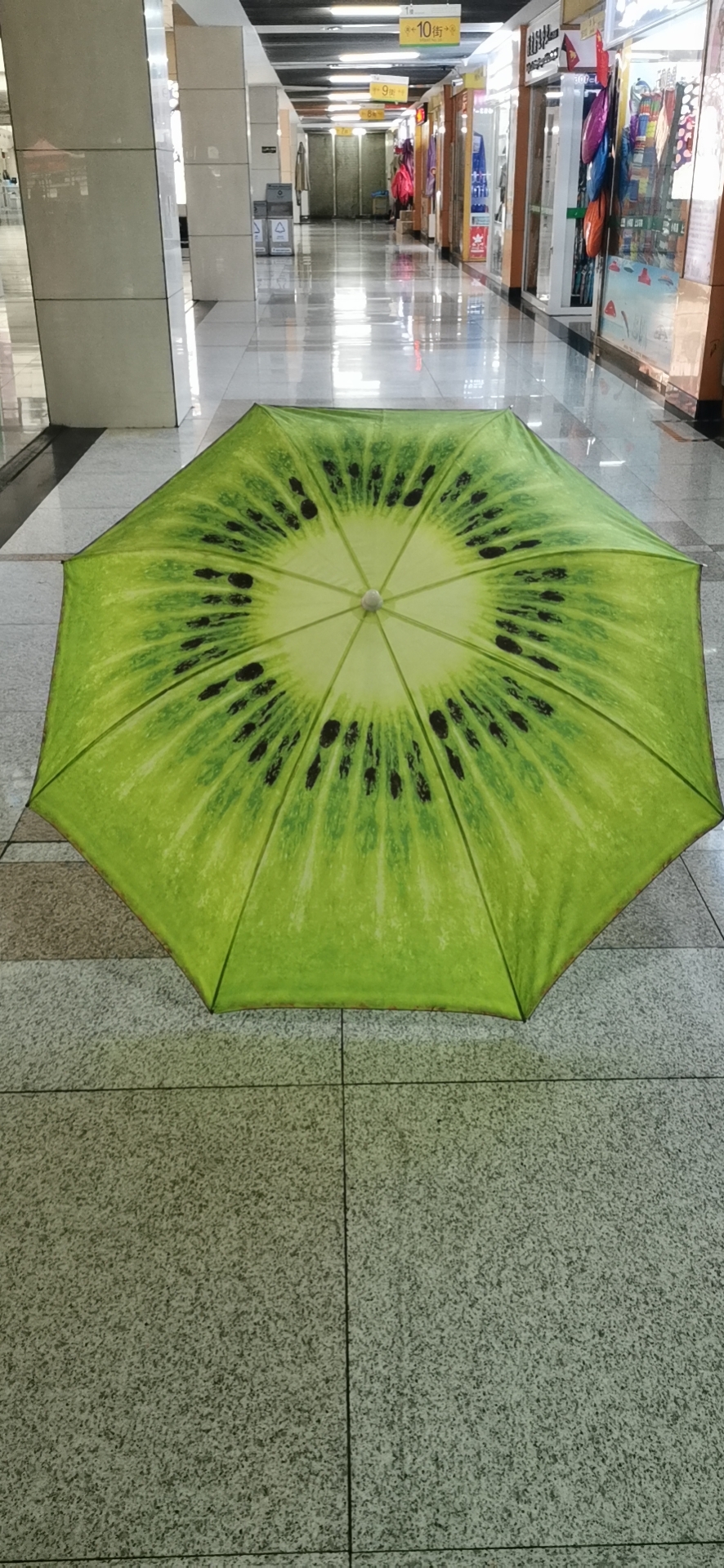 Factory direct sales of foreign trade sunshade beach umbrellas, outdoor advertising sun umbrellas, fruit pattern umbrellas details Picture