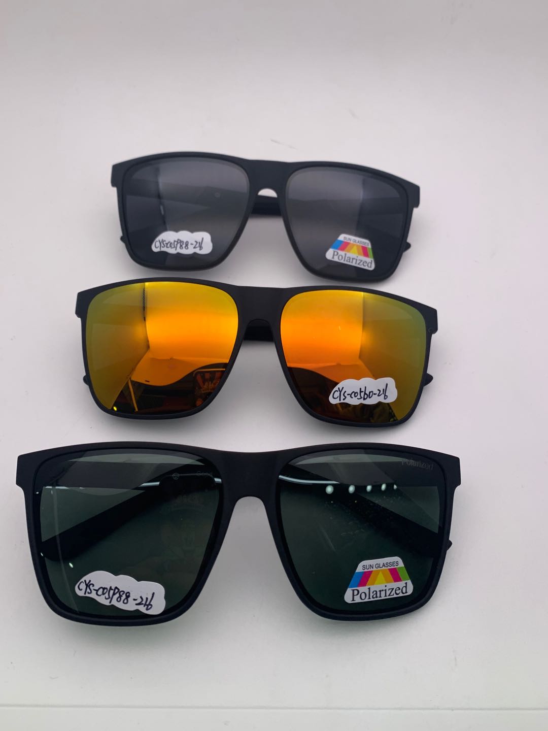 新款复古无边框多边形墨镜男女大框太阳眼镜批发欧美风潮流图