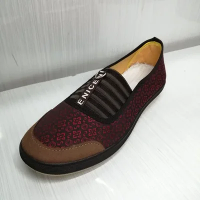 New Cloth Shoes Women Work Field Work Anti-Slip Wear-Resistant Soft-Soled Rubber Shoes Tendon Sole Shoes For The Elderly