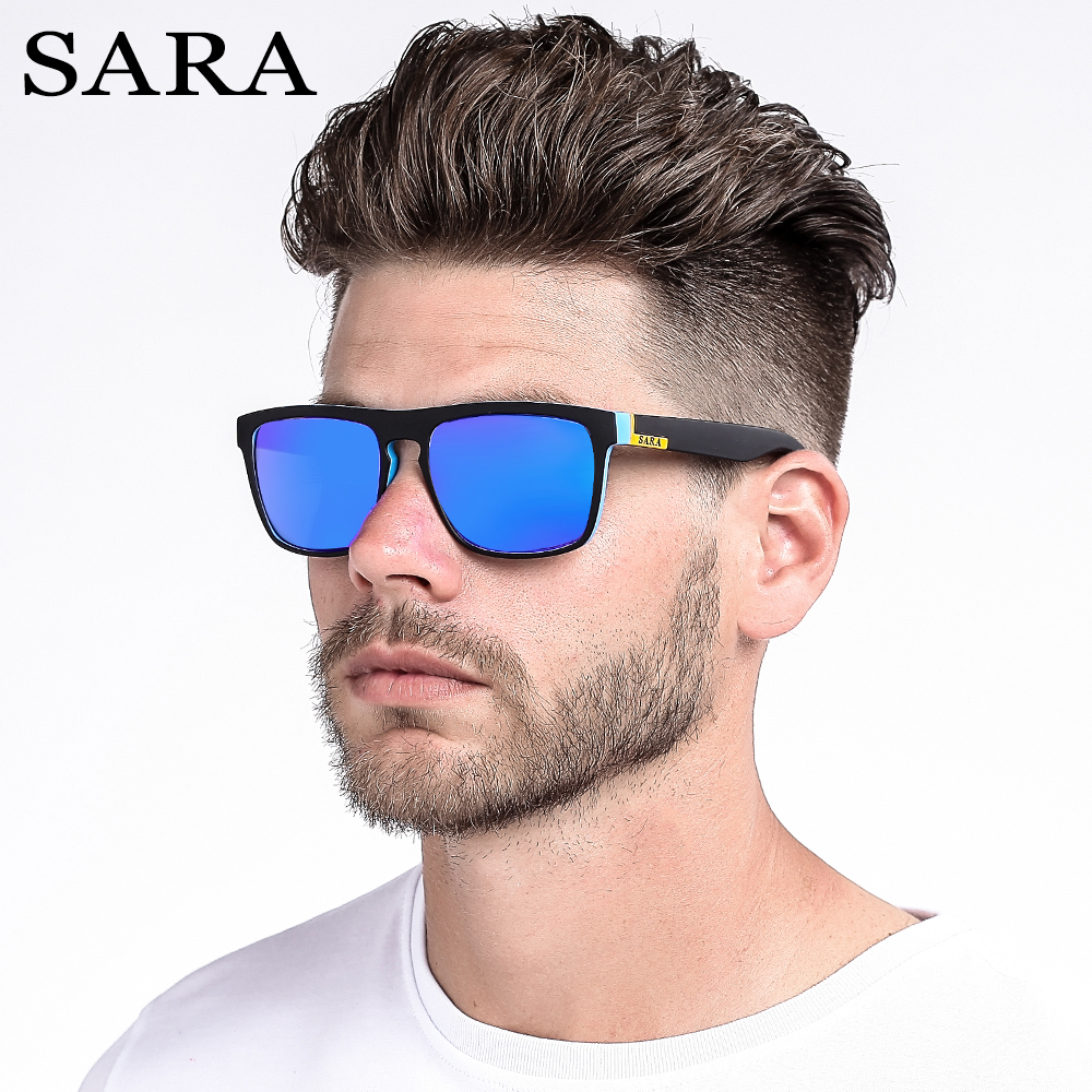 2020 Sunglasses Fashion men's drive fishing glasses square polarizer Sarah glasses thumbnail