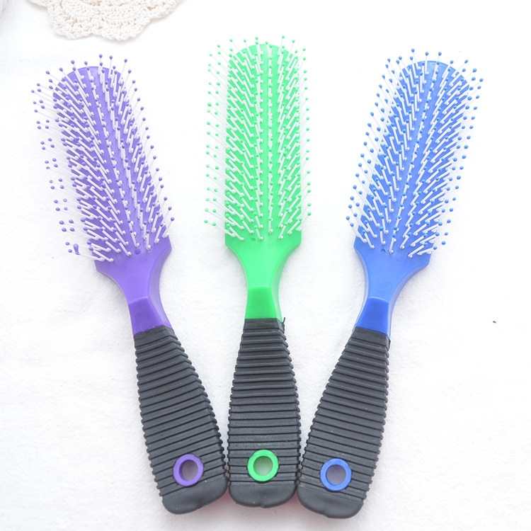 8543梳子外贸热销直发梳塑料包胶梳子造型梳图