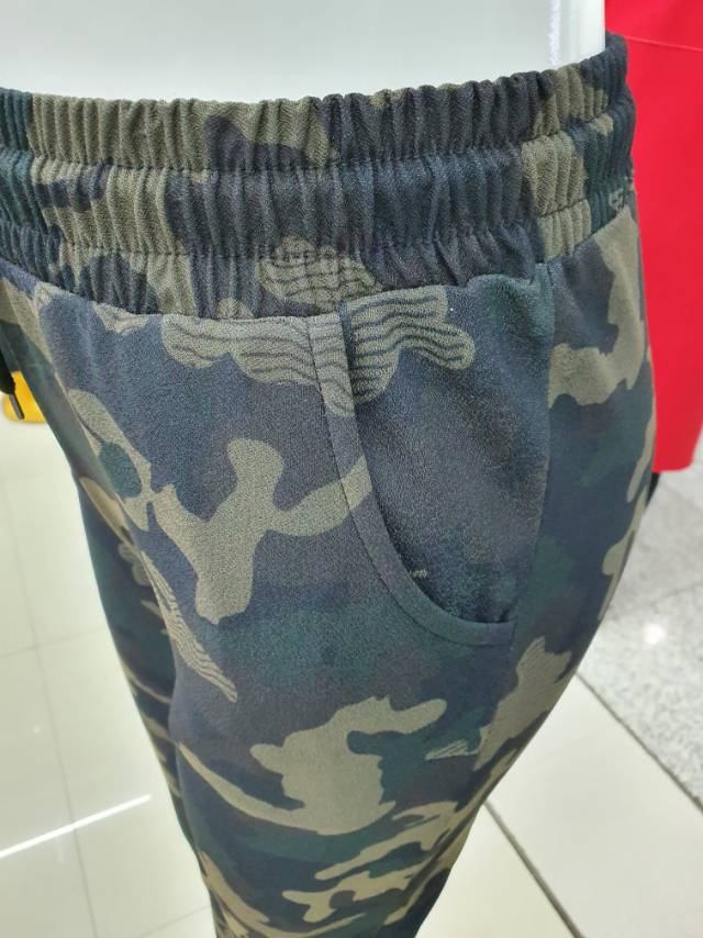 Pattern of Xieheng knitted linen thin Mom Pants details Picture