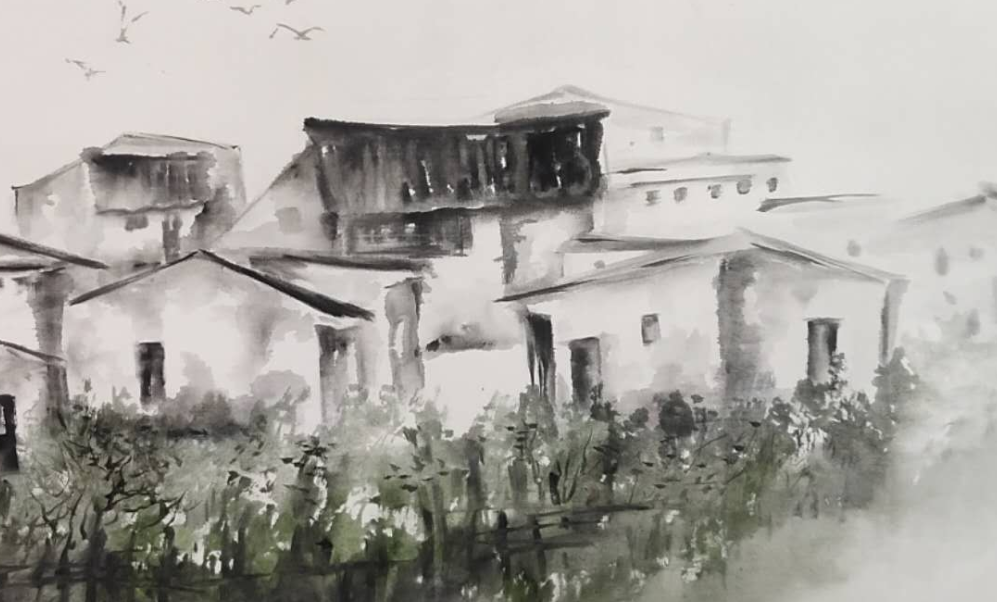 油画/装饰画/手绘油画/客厅沙发背景图/挂画细节图