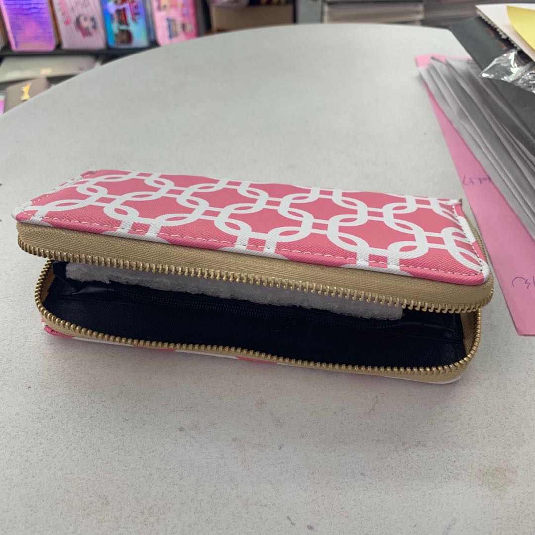 Xinxin Pink Ladies Single Pull Purse Card Bag details Picture