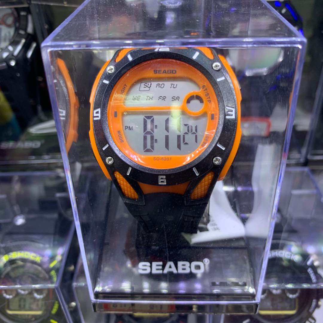 Electronic watches, luminous watches, waterproof watches, adult watches, digital watches, orange bestsellers