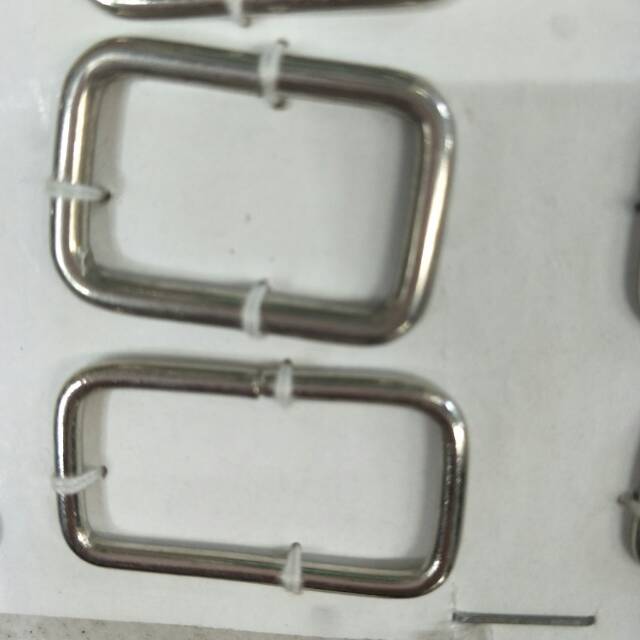 厂家直销金属电镀服装箱包用常规方扣细节图