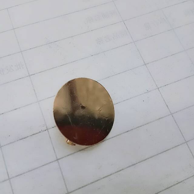 厂家直销镜面全平胸针饰品配件