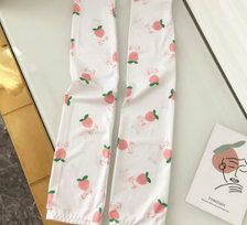 水蜜桃网红印花护袖泫雅风手臂套袖冰袖