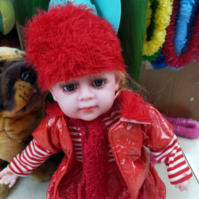 Silicone simulation dolls are children's entertainment toys Specification image