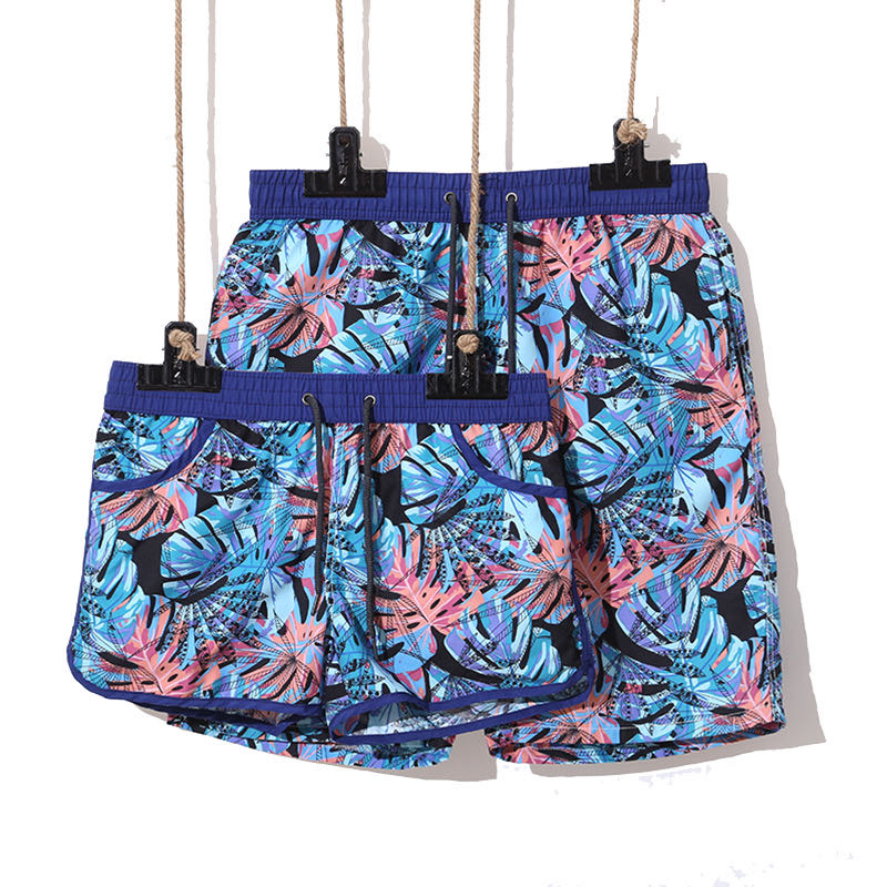 Casual couple beach pants