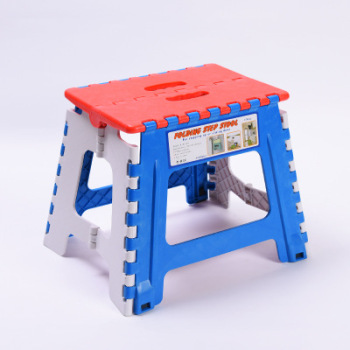 户外家用塑料PP折叠凳子便携手提钓鱼儿童板凳小椅子外贸批发