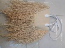 欧美时尚女士包纸绳编织软质休闲沙滩包草编包