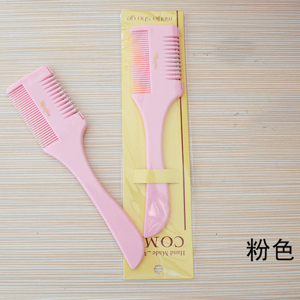 Double-sided shaving comb Hair comb sharps beauty tools Shaving knife thin broken hair knife hair tools wholesale thumbnail