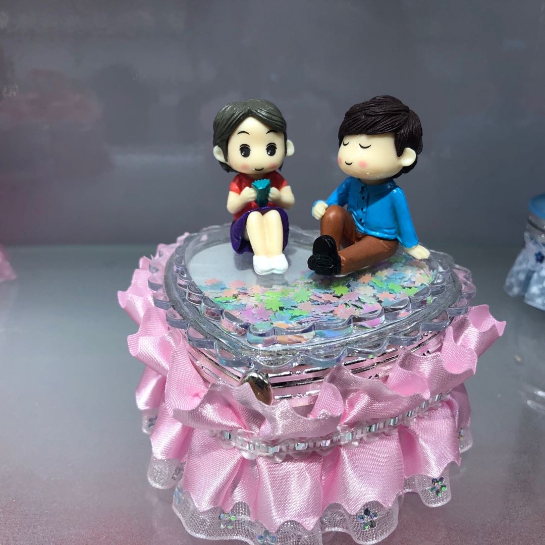 情侣儿童彩盒精美时尚塑料公主盒玩具夜市地摊神学校周边