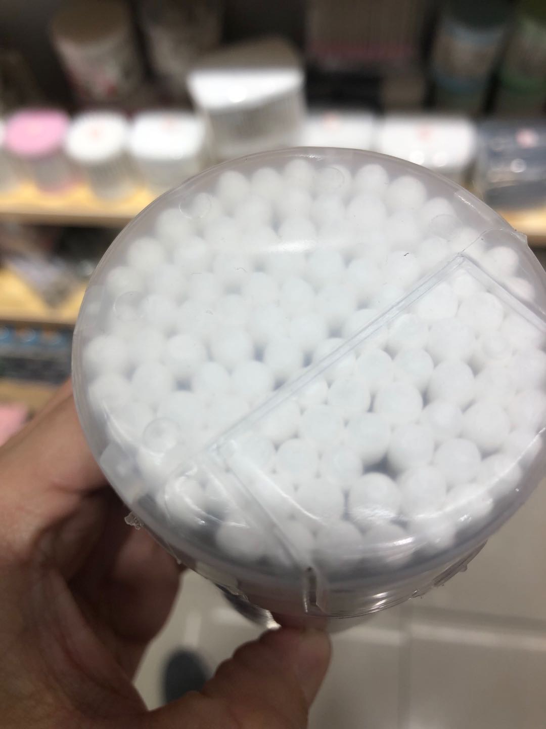 Paper Stick Round Box Cotton Swabs Ear Pick Makeup Cotton Swabs Double Head Cotton Swabs details Picture