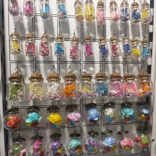 Dried flower glass bottle accessories thumbnail