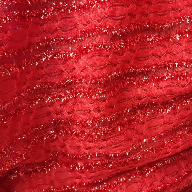 闪光丝服装饰品裙子头饰面料细节图
