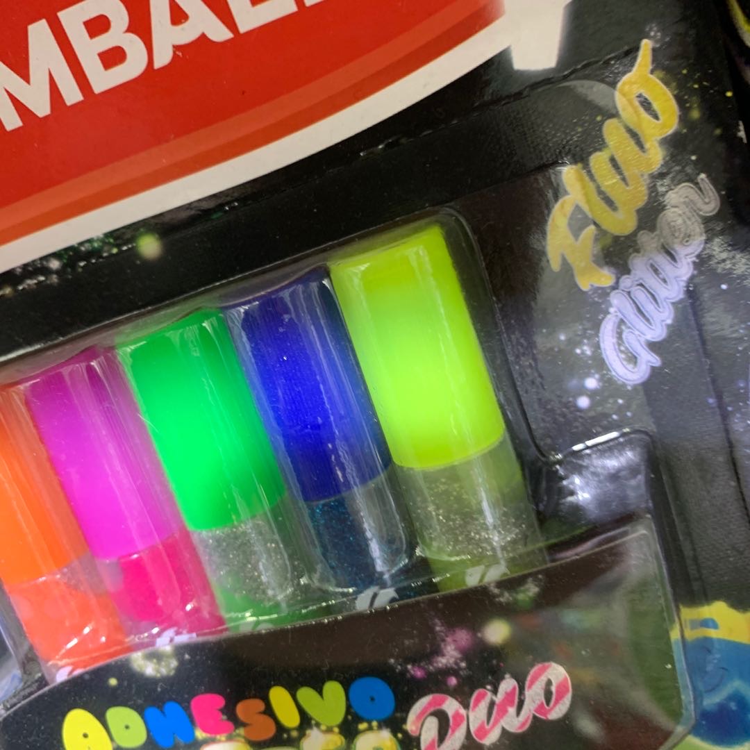 兴达多彩亮闪色彩棒5支装产品图