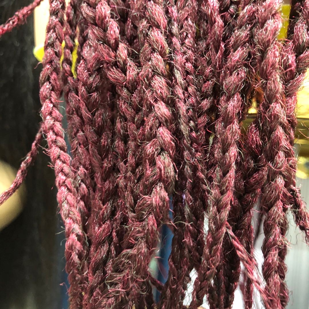 The new style of natural gradient full head cover with all real human hair strands is very realistic Specification image