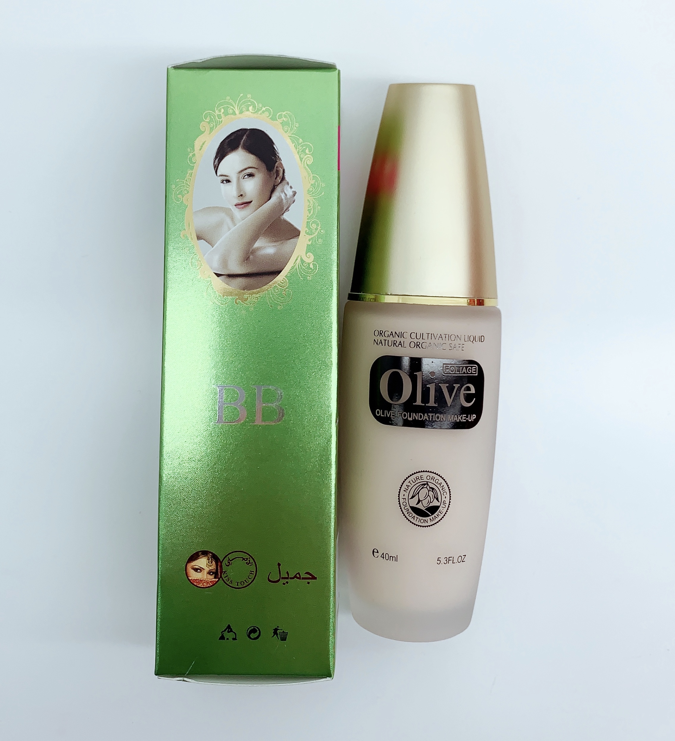 K1006 Kisstouch Liquid Foundation Concealer On The Makeup Is Uniform And Long-Lasting details Picture