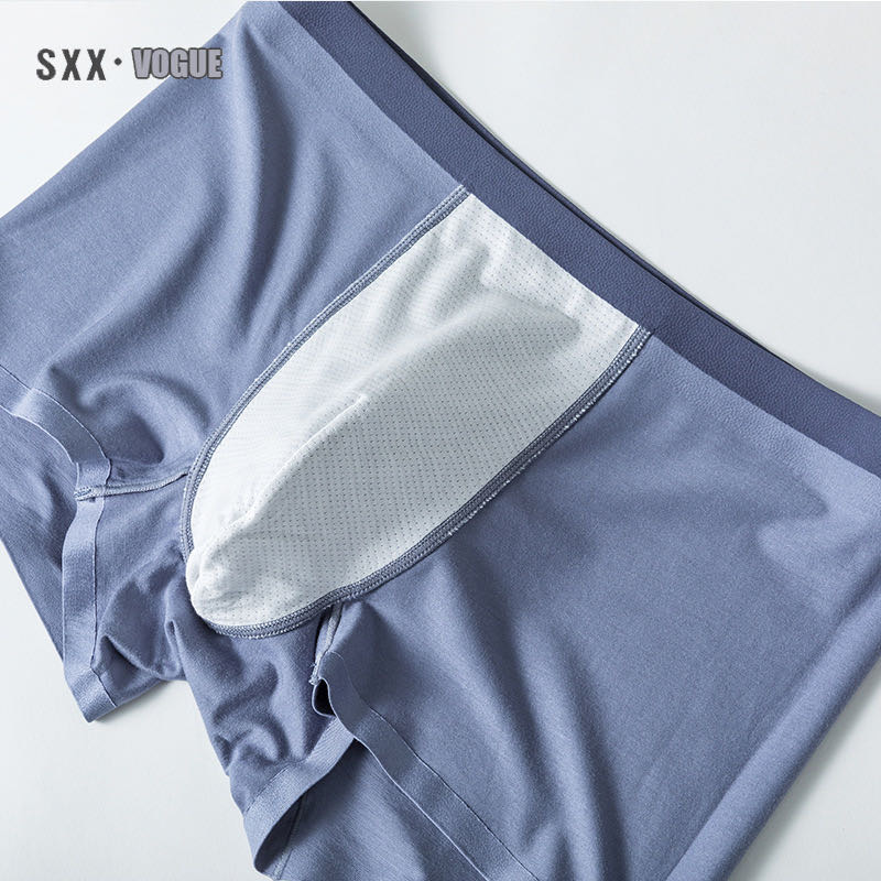 男士内裤2020新款透气无痕莫代尔男士内裤 中腰内裤男细节图