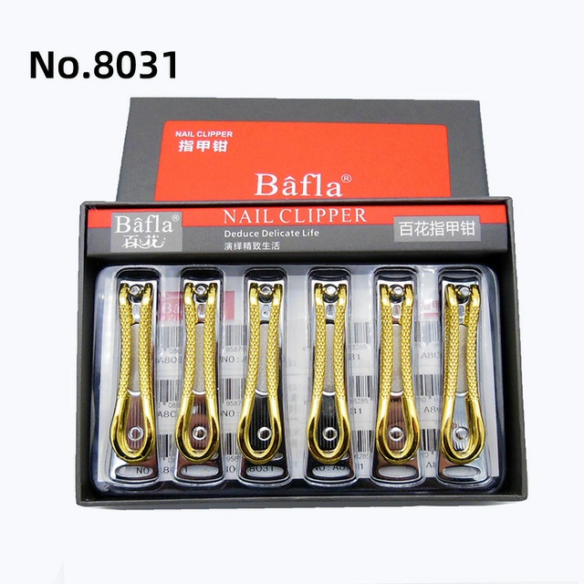 Exquisite medium-sized flat-mouthed nail clippers for Baihua A8031, sharp and burr-free. Available from online stores and supermarkets details Picture