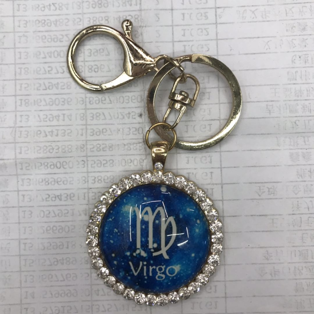 Backpack pendant Europe and the United States popular girl handbag purse European version of mythology rhine-diamond keychain thumbnail