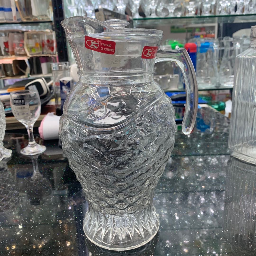 Transparent glass texture tea cup, large-capacity cup