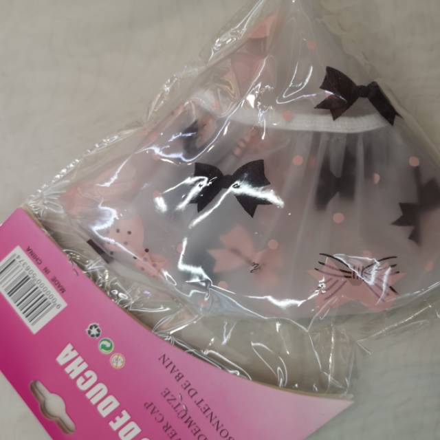 Manufacturers Direct Sales Waterproof Shower Cap New Shower Cap Manufacturers Shower Cap Export Specification drawing