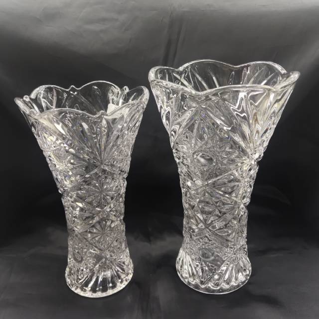 花瓶插花工艺品透明瓶子雕花工艺厂家直销