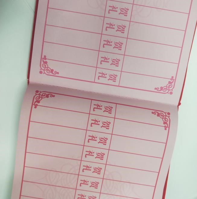 结婚记账本礼金本婚礼高档礼单通用嘉宾礼金薄签名册婚庆用品668-5产品图