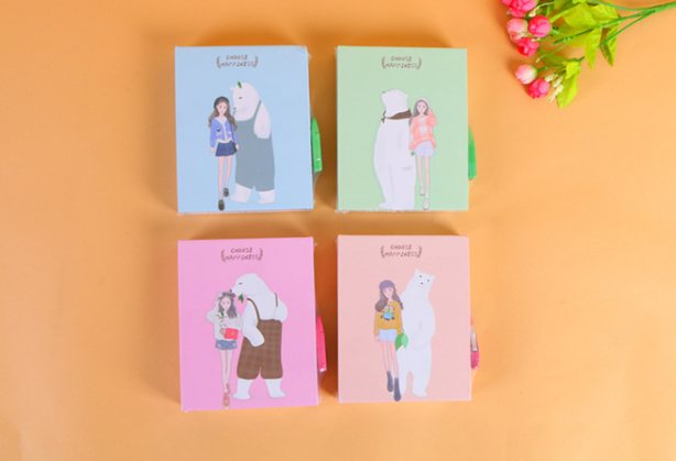 创意文具小清新带锁日记本盒装记事本锁本笔记本子