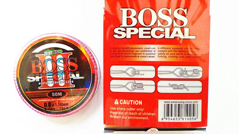 The 50-meter fishing line of the main island's boss fishing line is of high quality and does not exceed the standard details Picture
