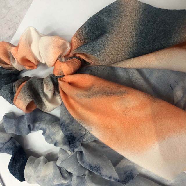 韩款简约时尚束发发圈布艺发圈头箍头套头饰产品图