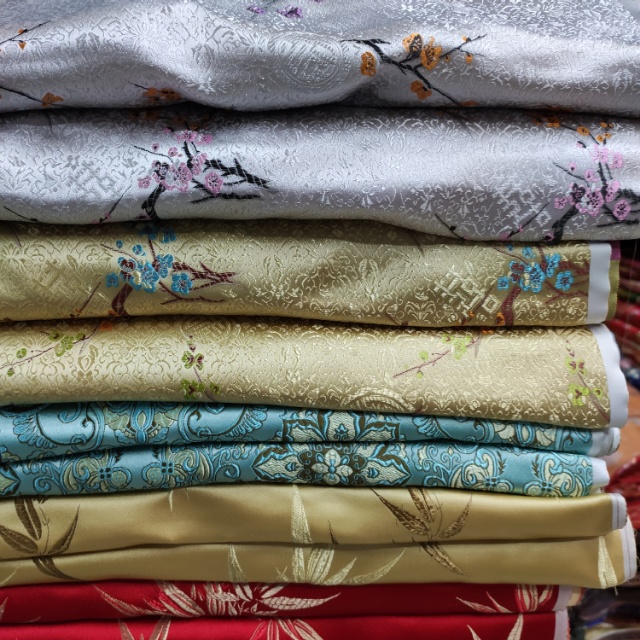 Plum Brocade Cloth Clothing Decorative Cloth Multi-Color Optional Price Negotiable details Picture