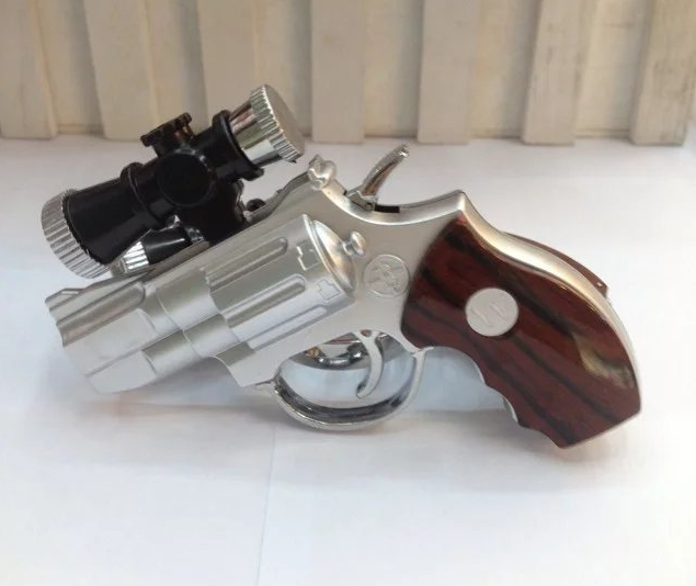 整人玩具塑料触电激光手枪仿真触电led照明玩具枪义乌玩具热卖细节图