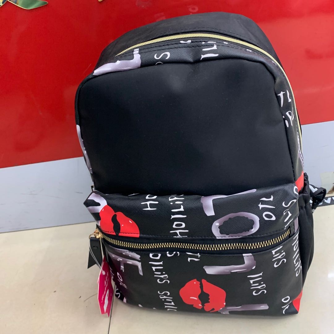 Vintage Backpack Backpack Printed Carry-On Backpack For Students With Large Capacity Schoolbag