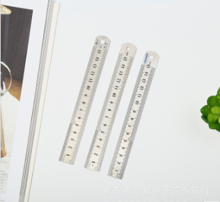 彬斌文具钢直尺15cm厘米初中高中物理数学 教学仪器