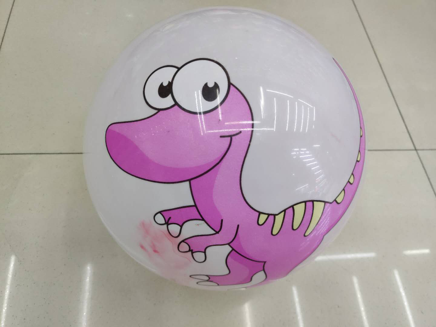 卡通一标球幼儿园家用儿童充气瑜伽健身跳跳羊角球大号加厚弹跳起跳球玩具