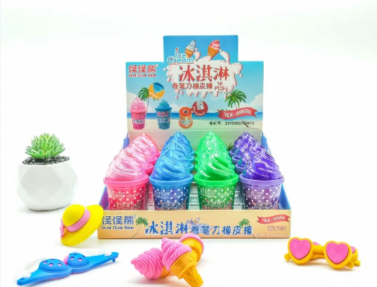 冰激淋卷笔刀橡皮擦WX99508