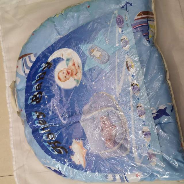 婴儿蚊帐小宝宝床新生小孩儿童防蚊罩婴儿床可折叠床上通用细节图