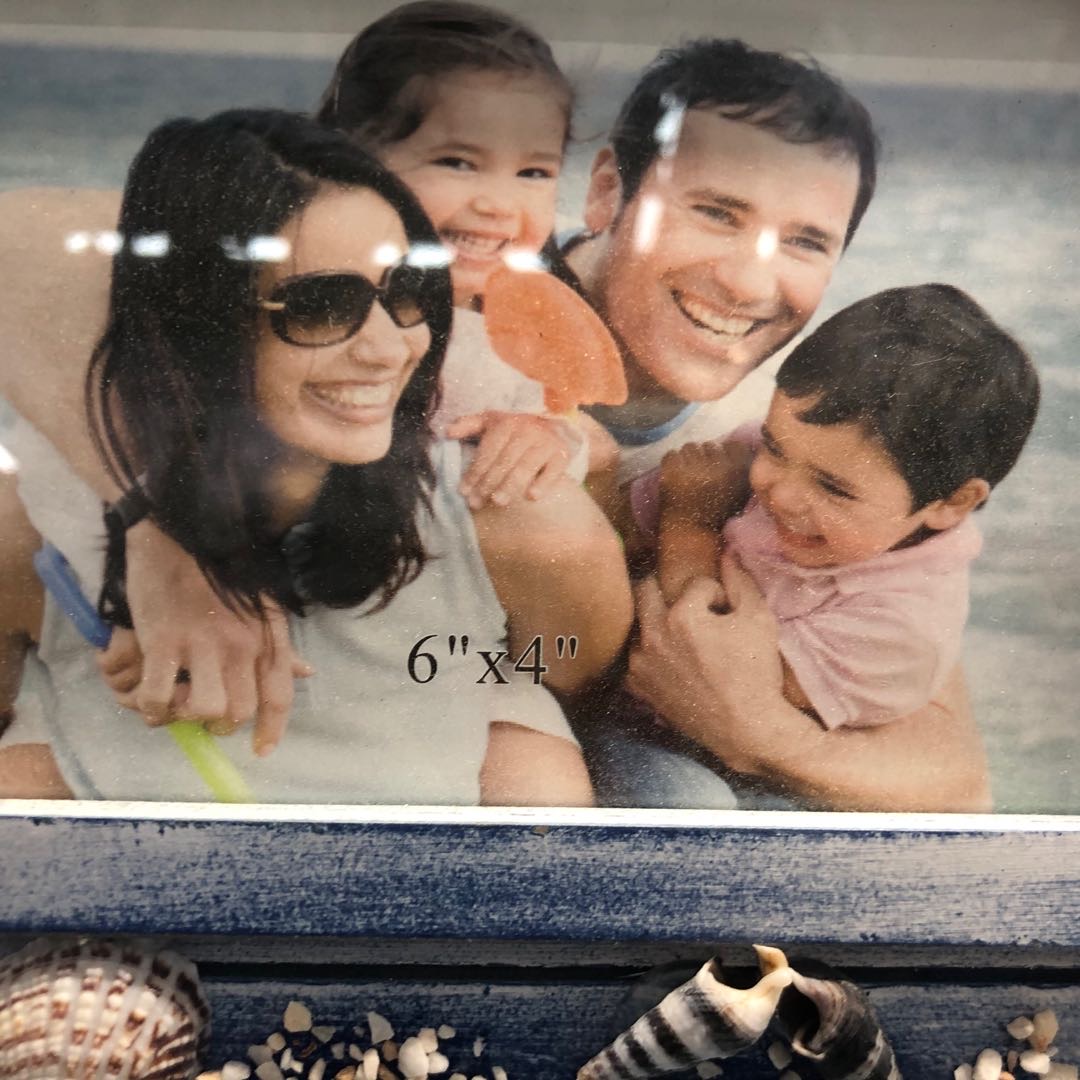 Light Tower Mediterranean Style Swing Picture Frame Decoration Creative Boat Frame Sea Wind Wooden Sailboat Swing Table Decorative Photo Frame Specification drawing