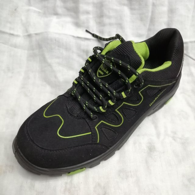 波浪线条劳保鞋钢包头防砸安全鞋绝缘鞋耐油工作皮鞋防护鞋