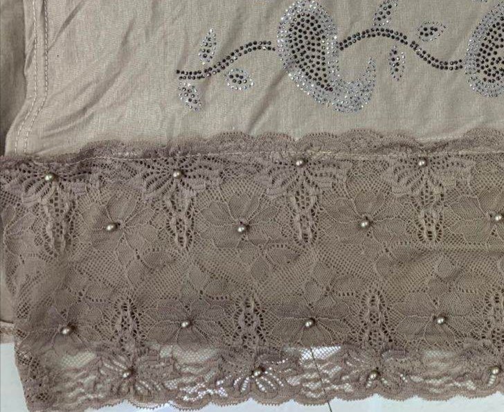 浅色薄款柔软乔其纱丝巾纯色天围巾纱巾女士百搭围巾女细节图