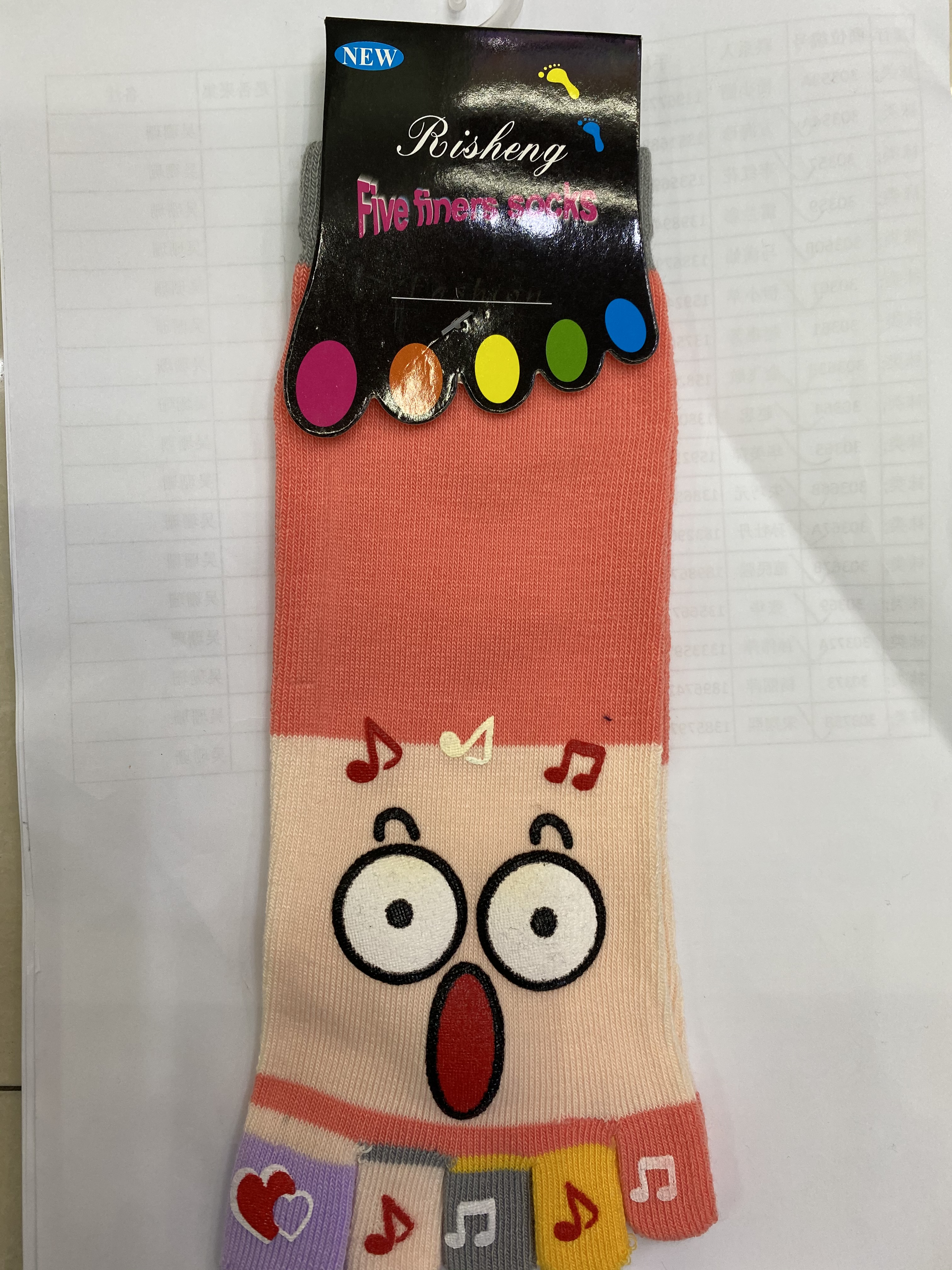 Spring and autumn toe separation socks, pure cotton summer ultra-thin five-finger socks, five-finger socks for men and women, pure cotton anti-odor spring and autumn sports toe separation