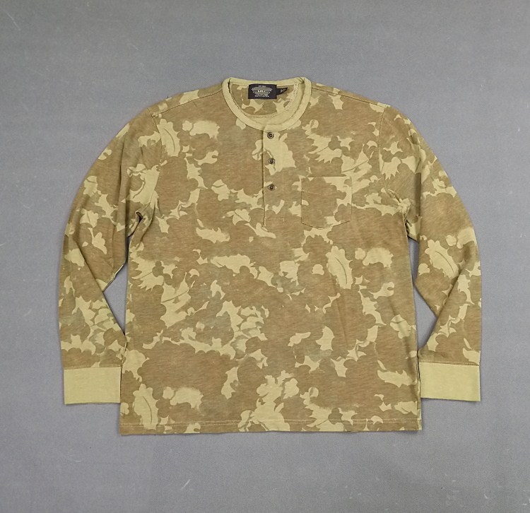 男装 复古 迷彩 水洗棉T