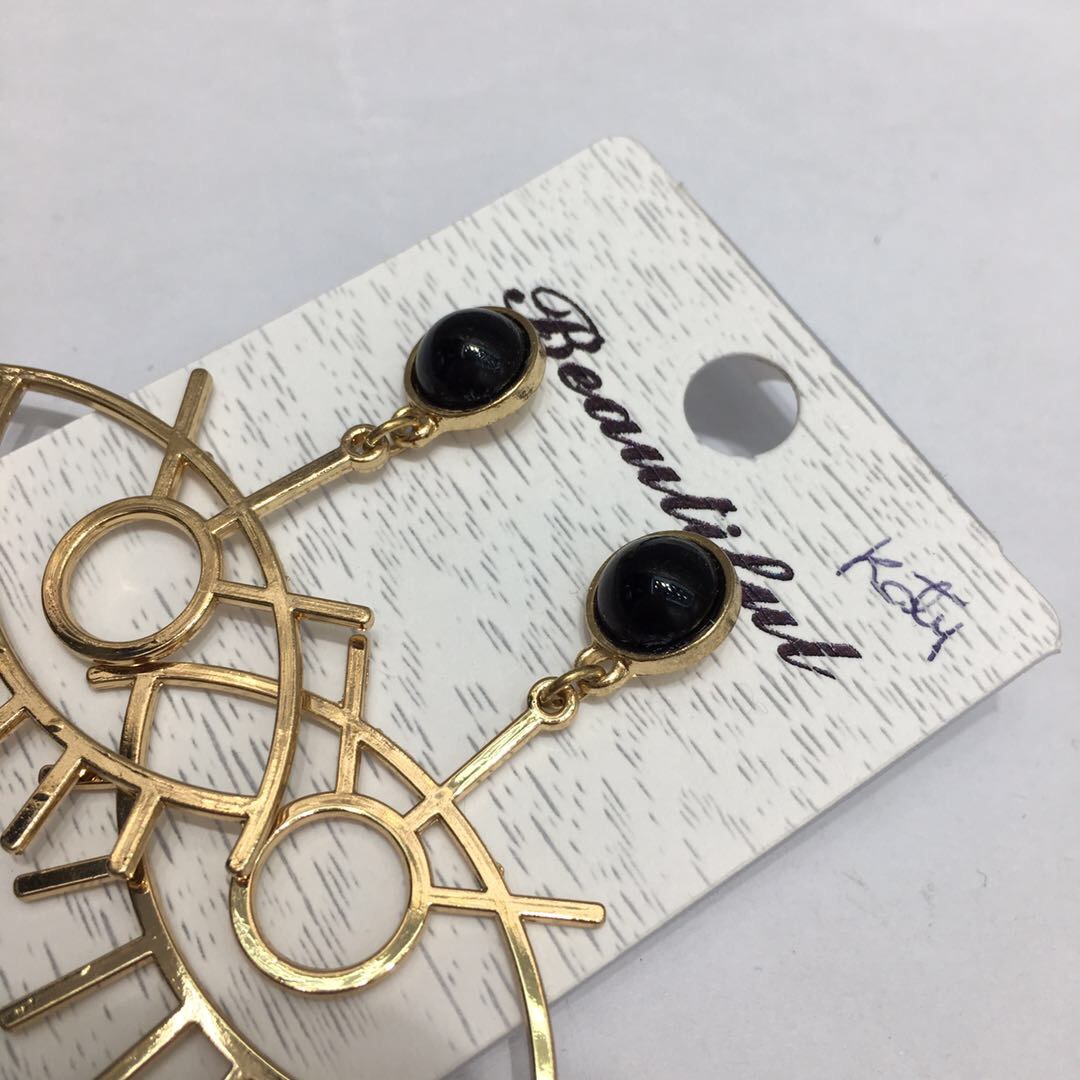 甜美可爱日韩风天使眼合金成人耳饰厂家直销产品图